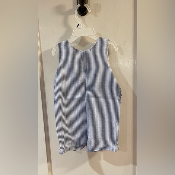 Sleeveless Baseball Romper Baby Boy Size 12M - Picture 2 of 4